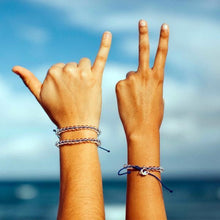 4ocean- Unisex,  Recycled Glass and Plastic Bracelet - Multiple Colors Available - Basics and Organics