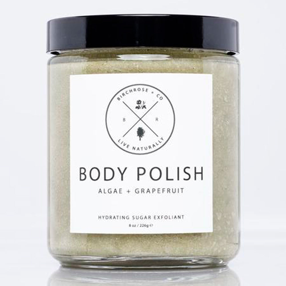 Hydrating Organic Body Polish - Algae + Grapefruit - Basics and Organics