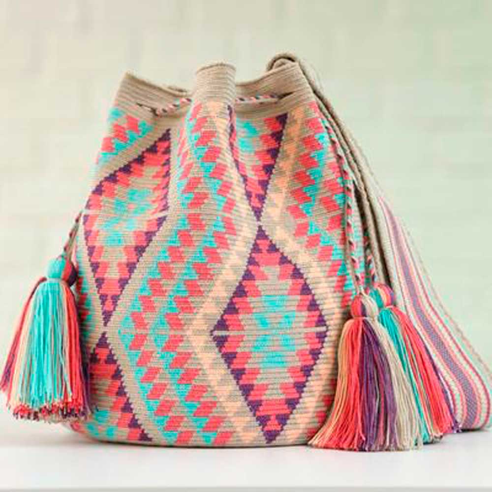 Provenza Ethnic Handmade Colombian Wayuu Bag - Basics and Organics
