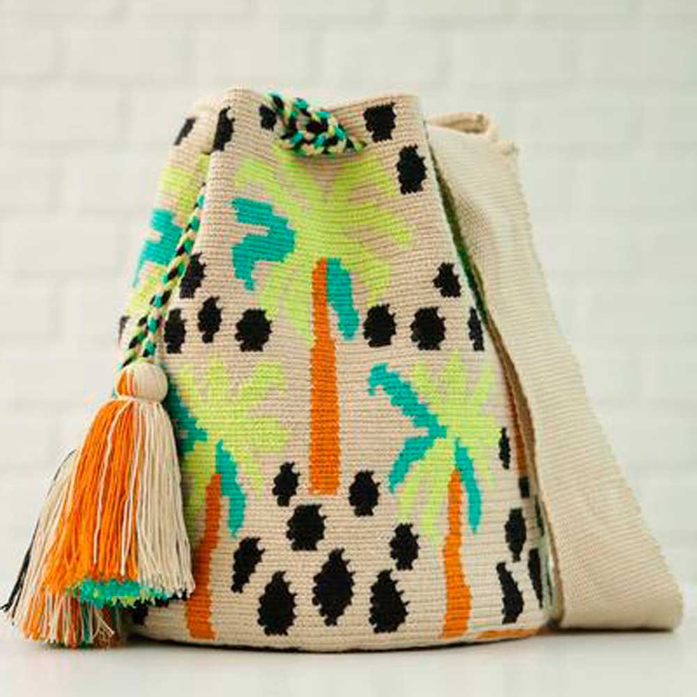 Palma Ethnic Handmade Colombian Wayuu Bag - Basics and Organics