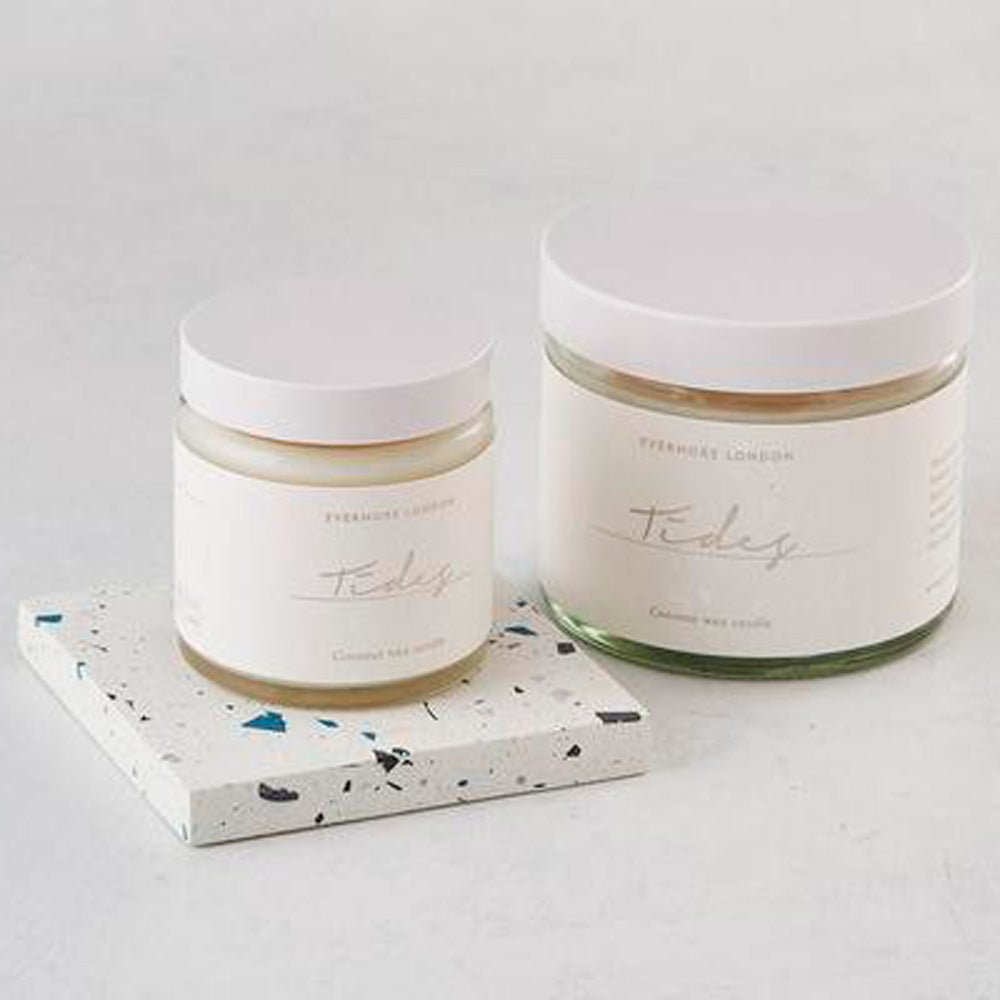 Tides Organic Coconut Wax Candle - 120ml - Basics and Organics