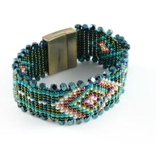 Vera Chaang Fes Handwoven Crystals Bracelet - Basics and Organics
