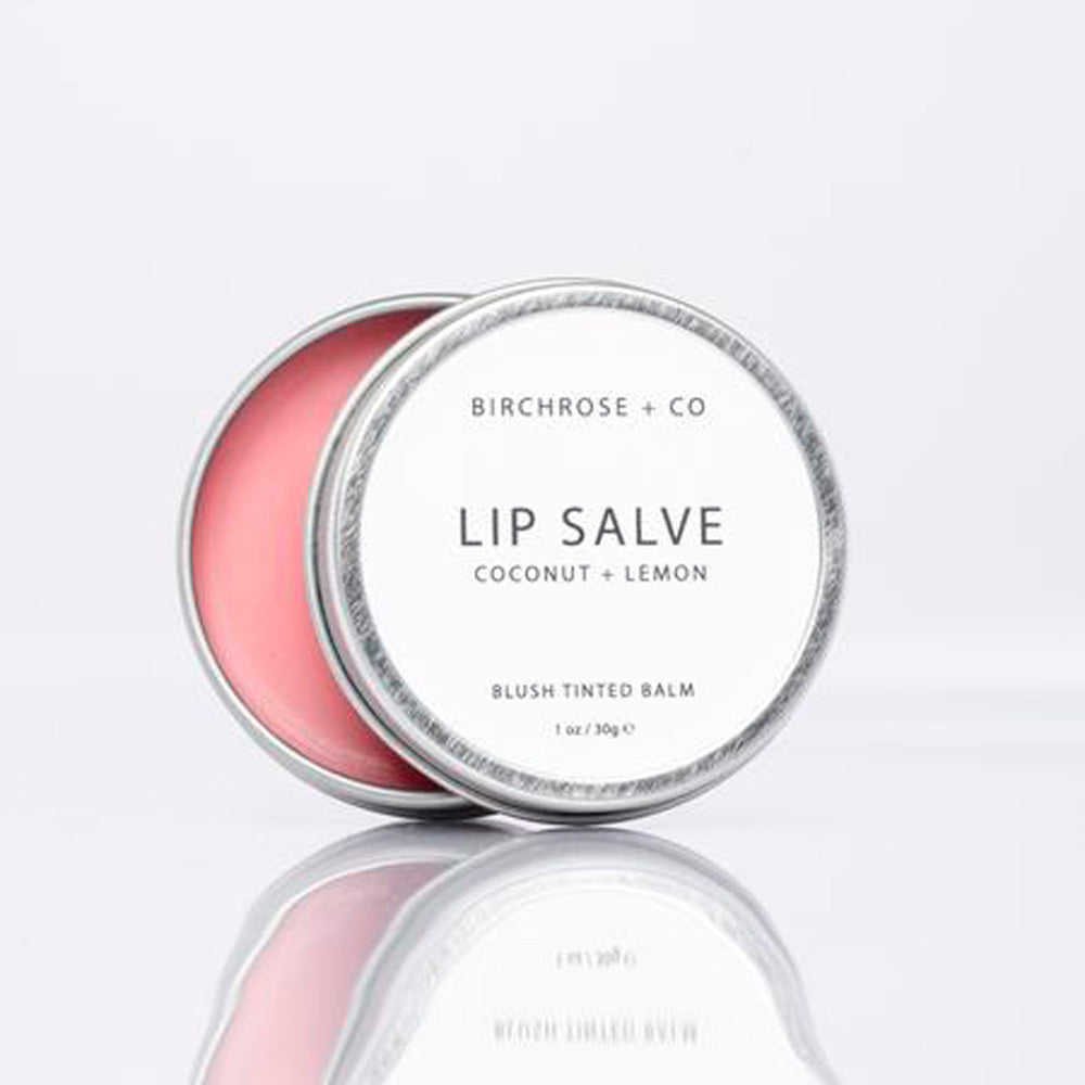 Ultra Hydrating Natural Lip Salve - Coconut + Lemon - Basics and Organics