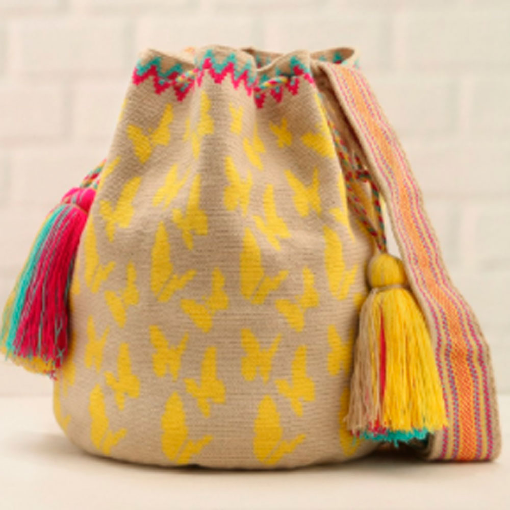 Macondo Ethnic Handmade Colombian Wayuu Bag - Basics and Organics