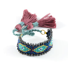 Vera Chaang Mila Handmade Extenbable Crystals and Beads Bracelet - Basics and Organics