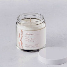 Blush Hand Poured Organic Coconut Wax Candle-  120 ml - Basics and Organics