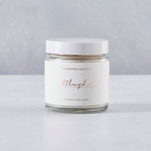 Blush Hand Poured Organic Coconut Wax Candle-  120 ml - Basics and Organics
