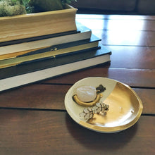 Gold Dipped Handmade Jewelry  and Ring Dish - Basics and Organics