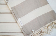 Turkish Handwoven Beach Towel - Basics and Organics