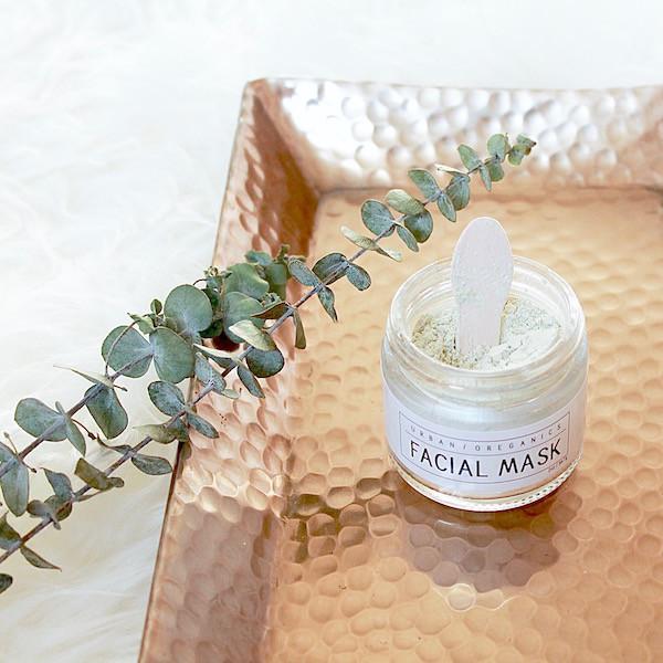 Organic Green Tea Nourishing Face mask - Basics and Organics