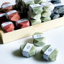 Natural Mineral Clay Mini Gem Soap Bars - 100 % Natural - Basics and Organics
