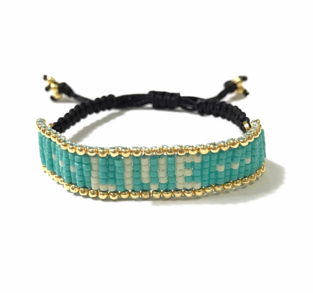 Vera Chaang “Live” Handmade Bracelet