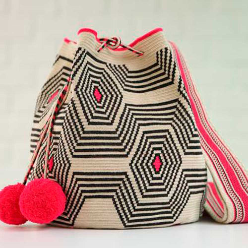 Chicle Ethnic Handmade Colombian Wayuu Bag - Basics and Organics