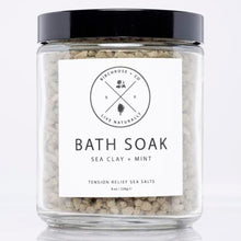 Soothing Botanical Bath Soak - Sea Clay + Mint - Basics and Organics