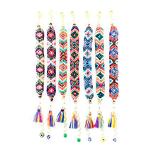 Maya Handwoven Wayu Colorful Cotton Embellished Bracelet - Basics and Organics