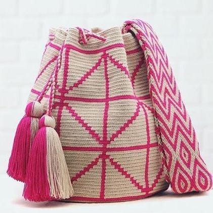 Chila handmade Pobaldo Bag in Pink